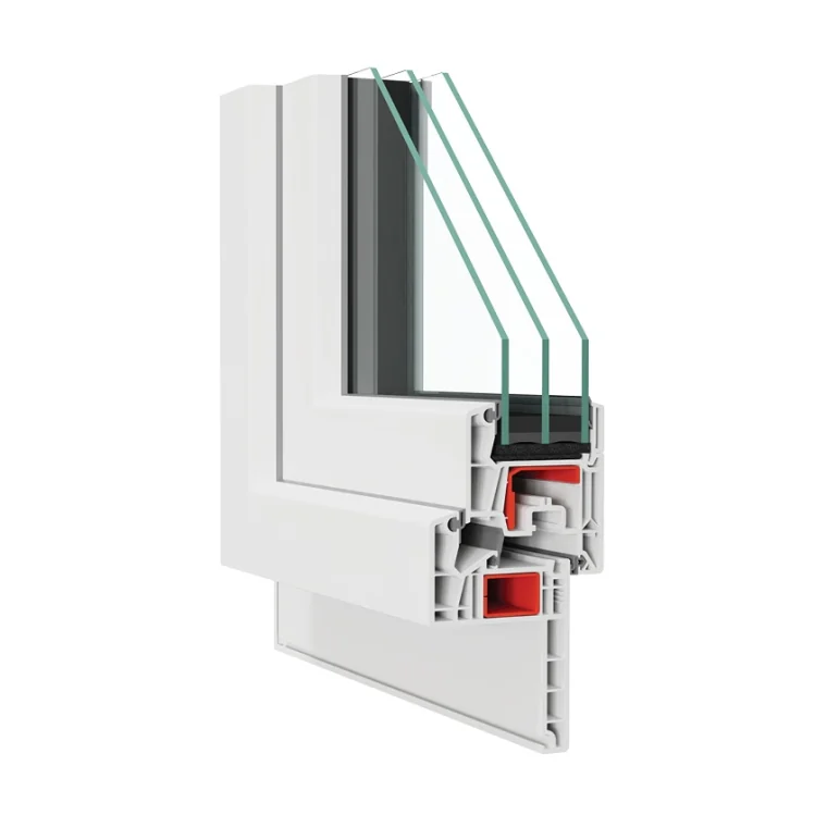 Sezione del profilo Norm Fusion MD con telaio di rinnovo